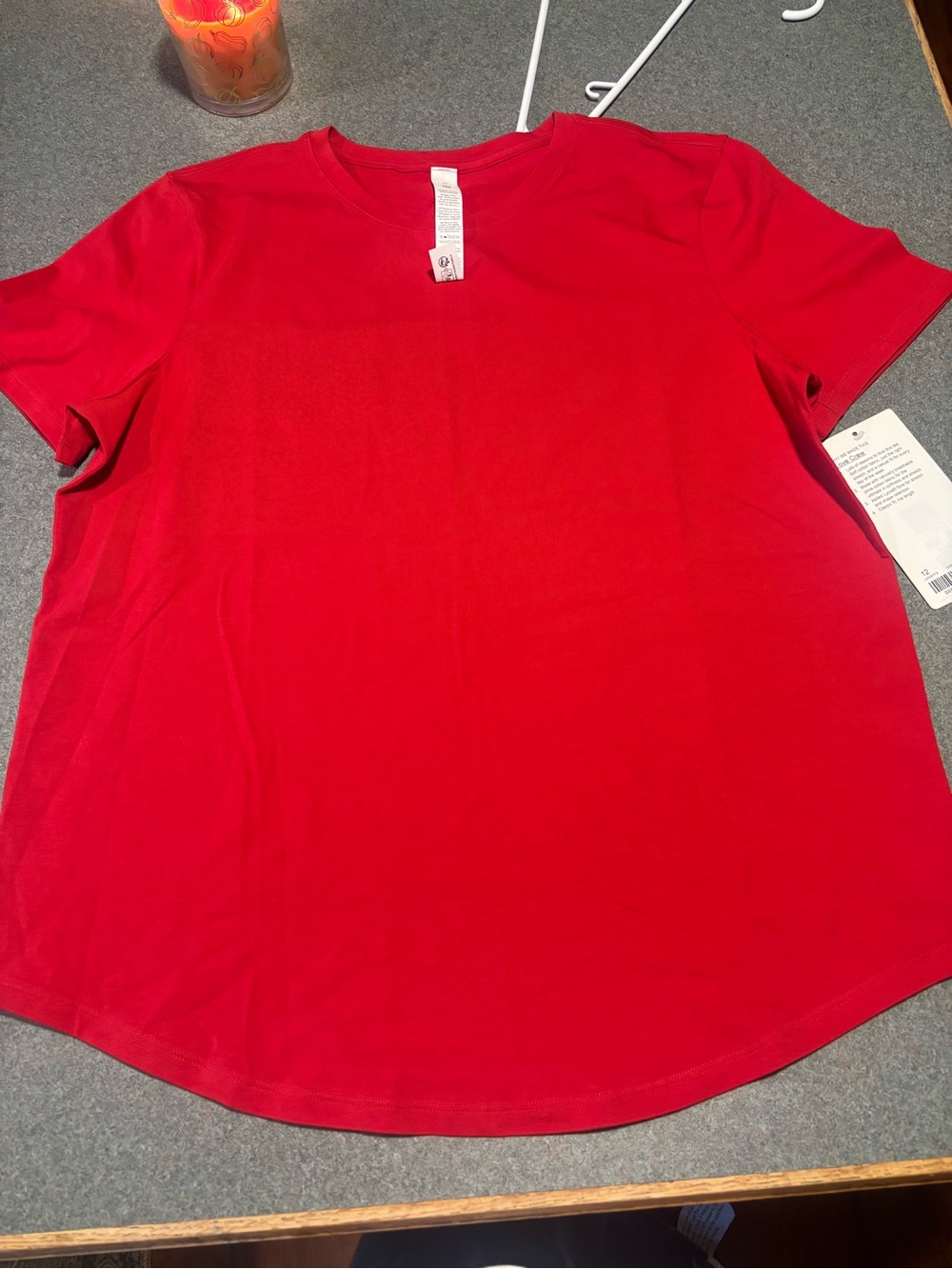 Women’s Red love crew Tee